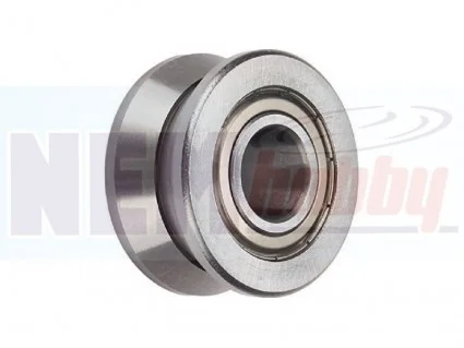 thumbnail image 2 of 2 Pcs U604ZZ U-Groove Guide Pulley Bearings - 4x13x4mm, Sealed, For 3D Printer & Rail Systems 2 of 4